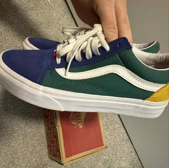 Old School Multi Color Vans - Picture 2 of 5
